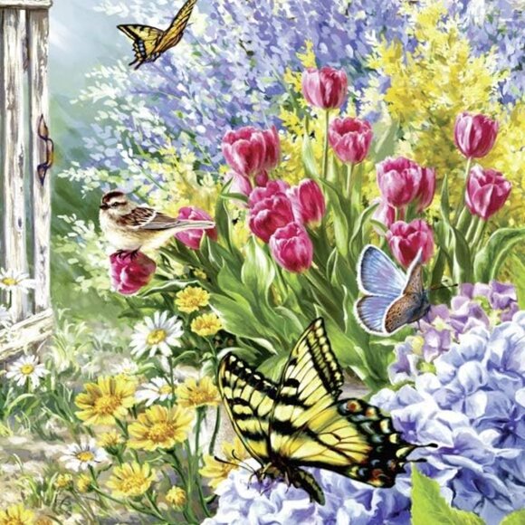 New sealed Ravensburger 300 pcs Large Format Puzzle-Spring Awakening - Picture 5 of 12